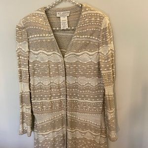 Long knit St. John Collection sweater